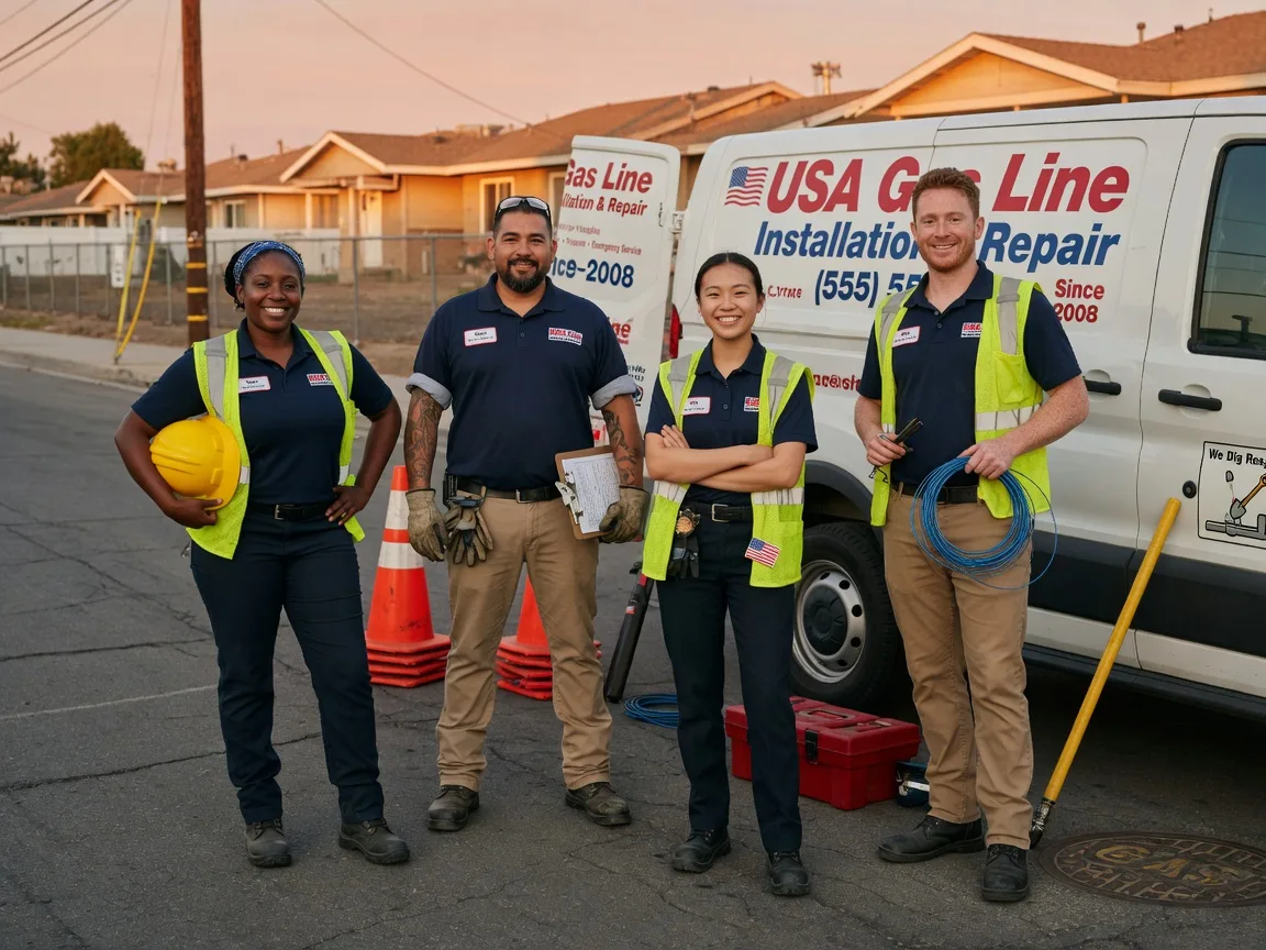 Gas Line Installation company in West Union, WV